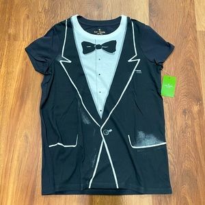 Kate spade tuxedo shirt